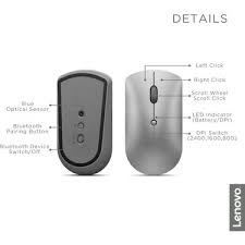 Lenovo 600 Bluetooth Silent Mouse      In Jordan