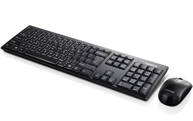Lenovo 100 Wireless Combo Keyboard with Mouse Arabic / English - Back In Jordan